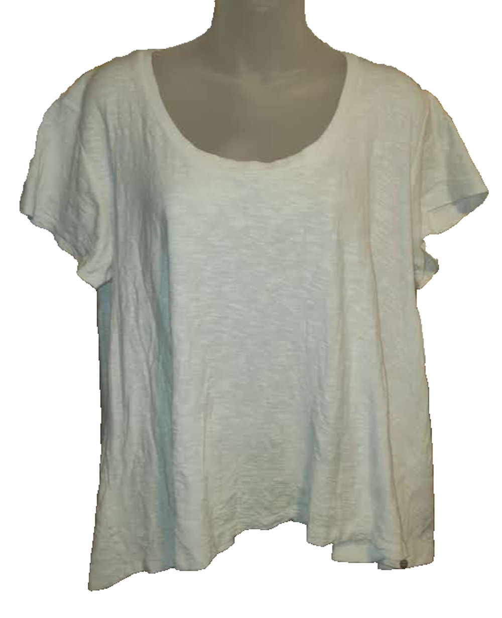 OBEY Women’s White Shirt Short Sleeve Round Neck Size M BG30